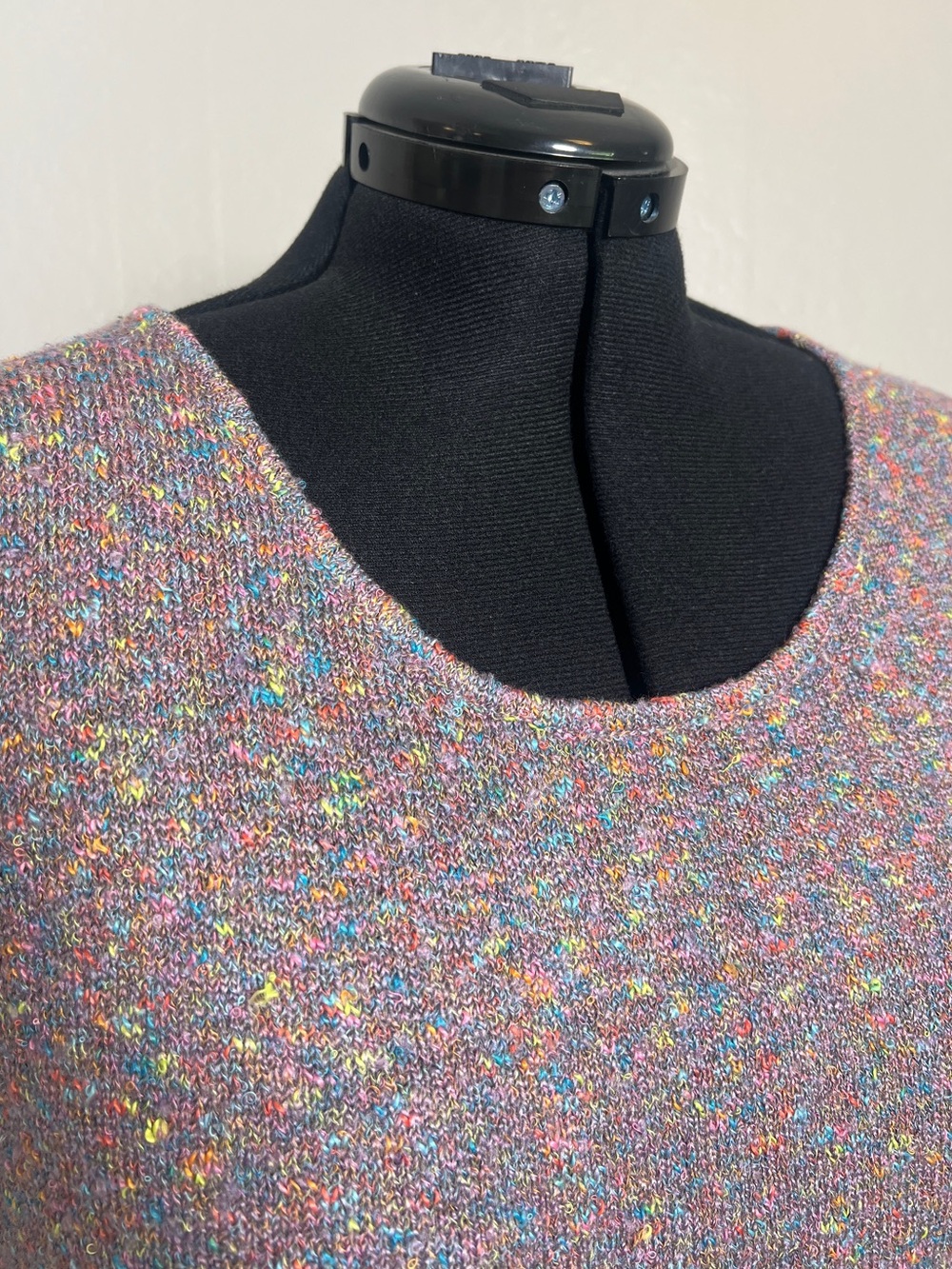 FOCUS by SHANI Women’s Size L Marled Knit Cardigan & Shell Floral Sweater Set - Picture 5 of 14